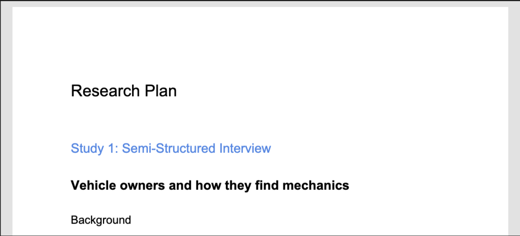 mech locate - research plan