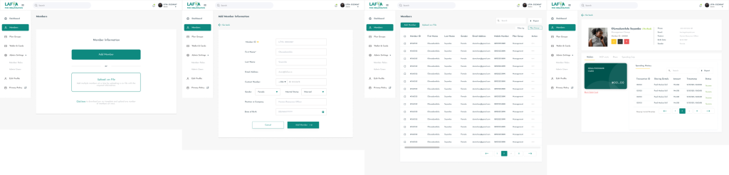 Lafya Admin Design
